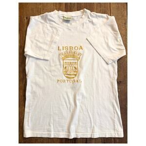 Lisboa Portugal Tee | Gold Crest | Size M | Travel